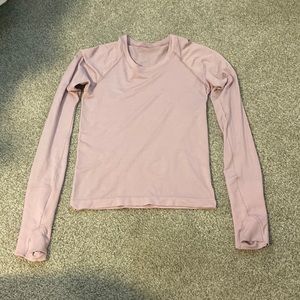 lululemon athletica Pink Long Sleeve Top